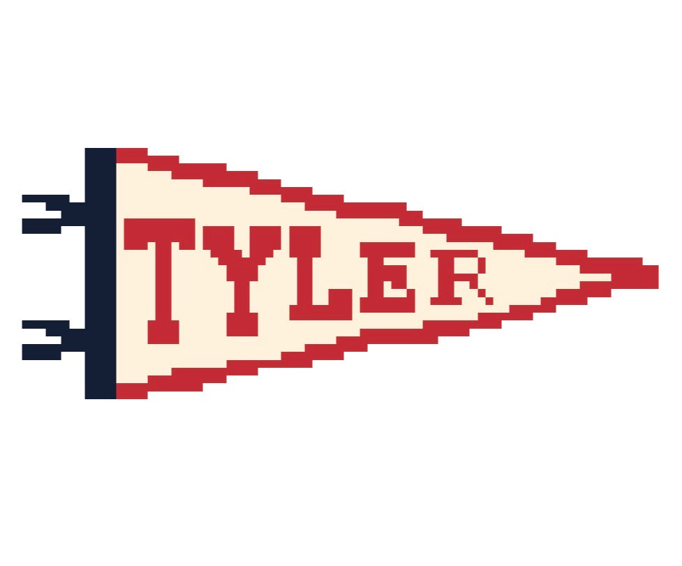 Tyler Pennant Flag